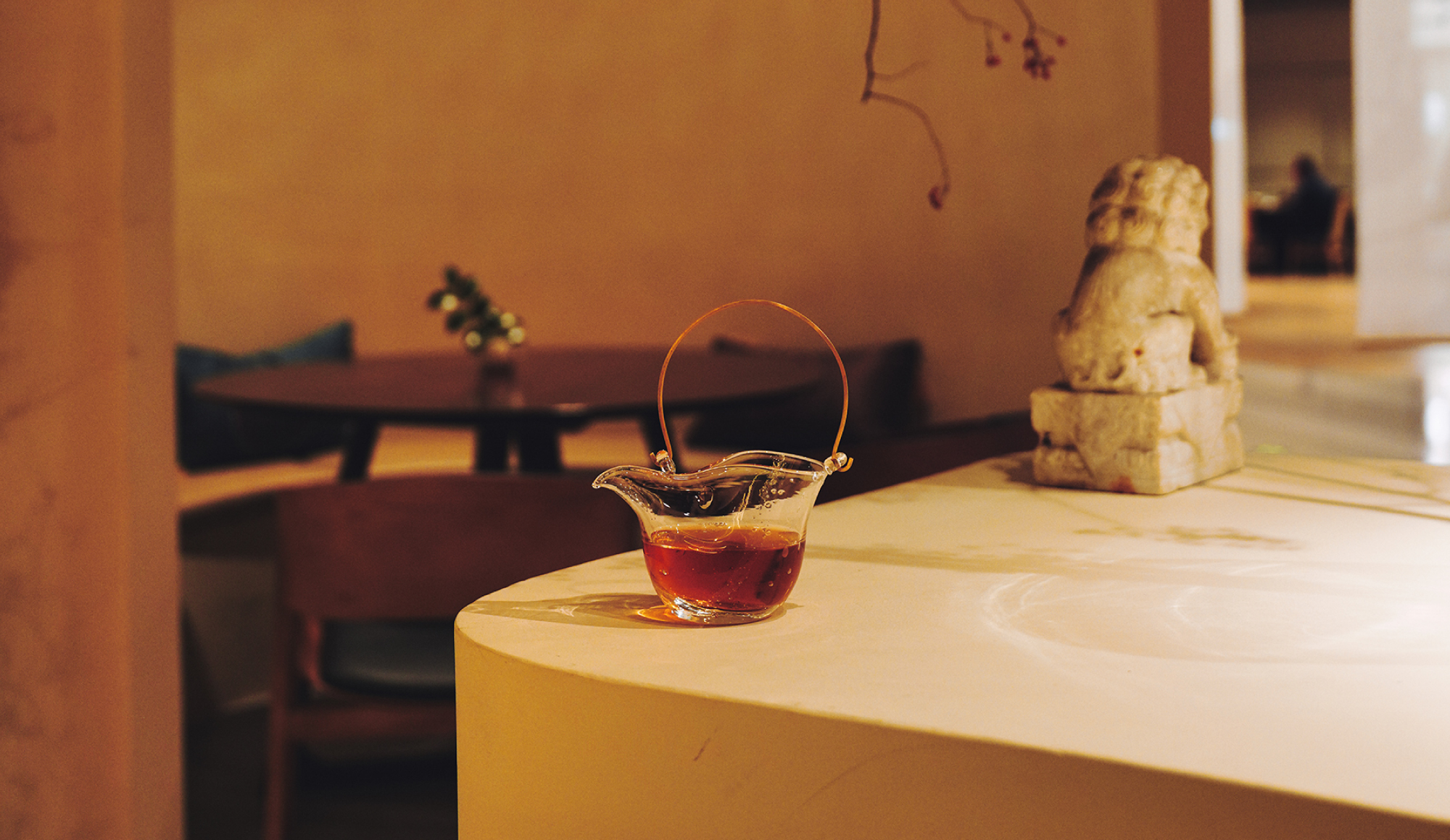 非白提梁公道杯-05